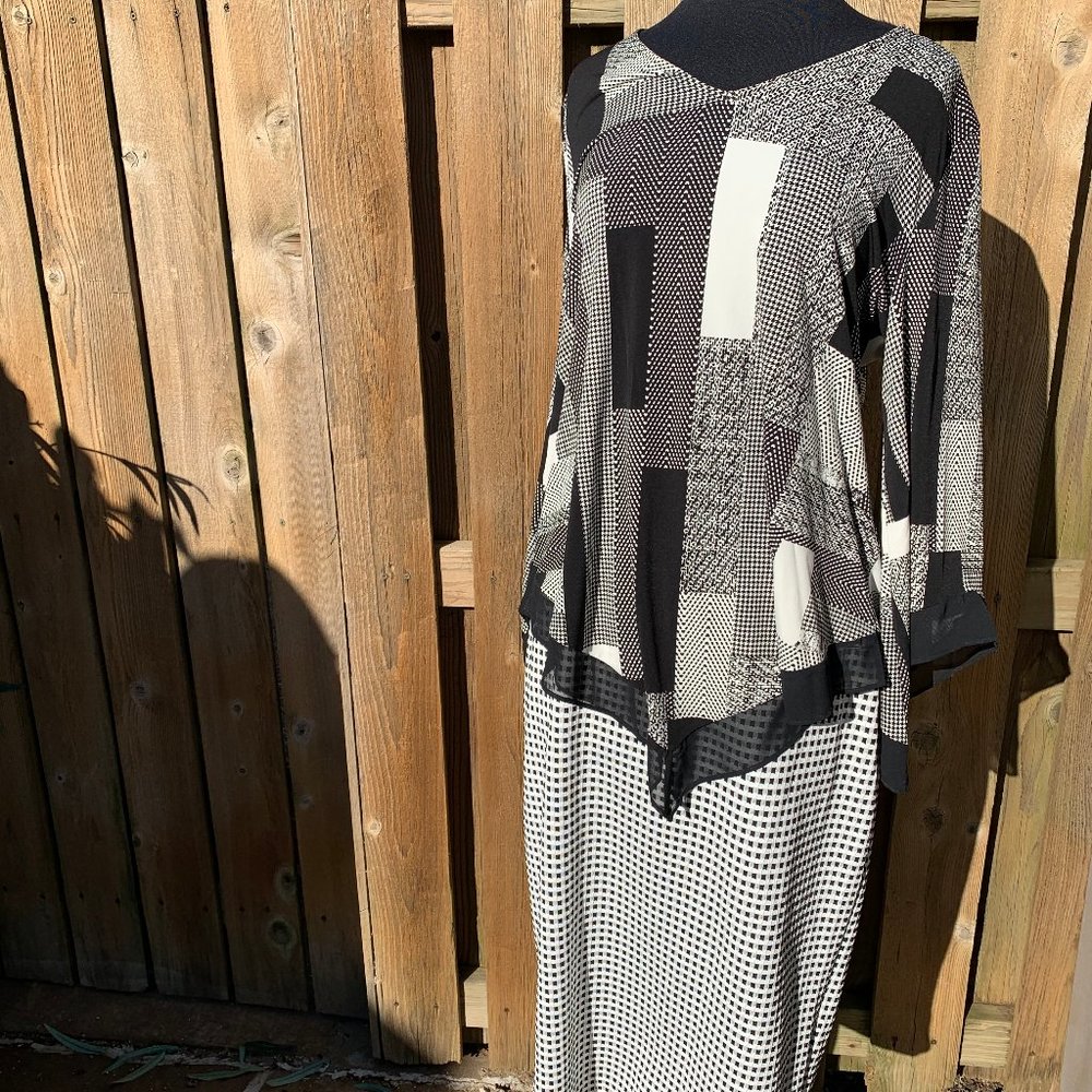 top and matching skirt